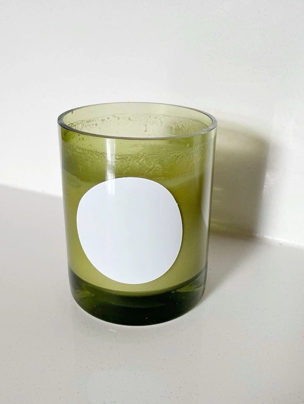 Black Blaze Bush Walk Scented Candle in Green